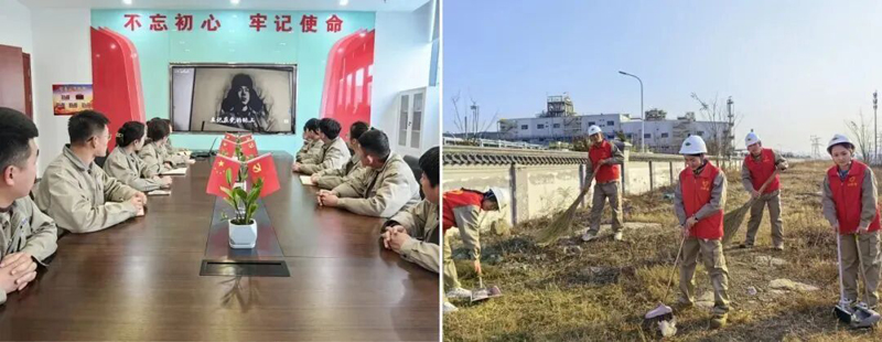 弘扬雷锋精神 汇聚青春动能  天辰公司团委在多地开展“学雷锋”志愿服务活动9