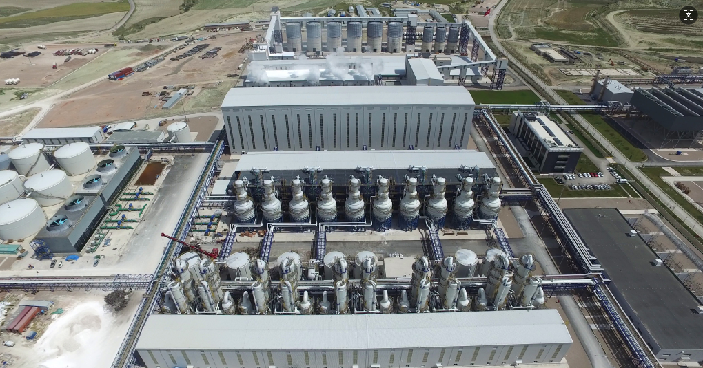 吉奈尔集团卡赞250万吨/年纯碱及400兆瓦热电厂项目(土耳其)