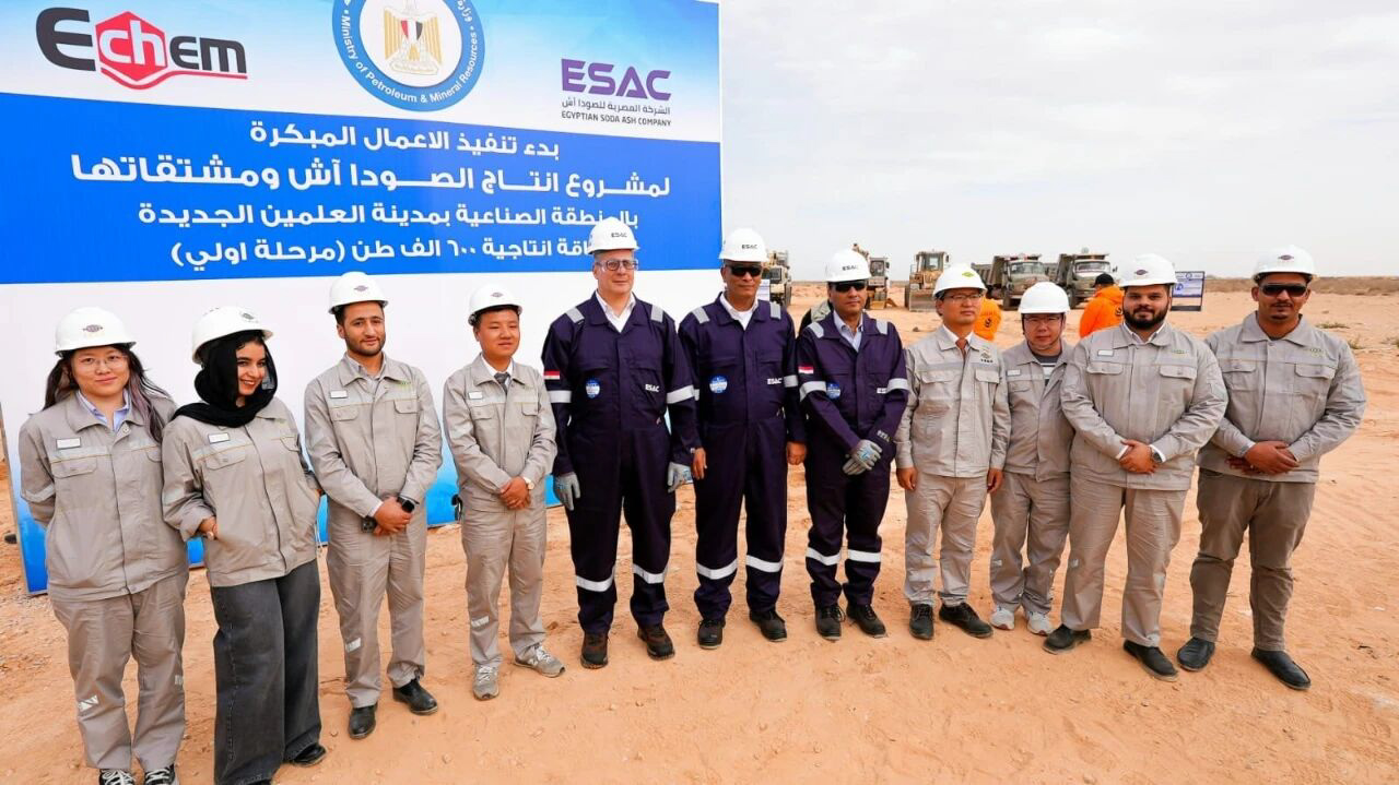 Inicio de la Construcción del Primer Gran Proyecto de Sosa Cáustica en Egipto