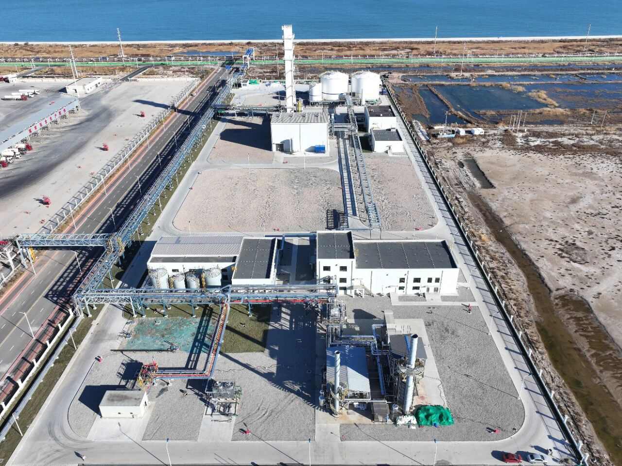 Tianjin Nangang LNG Soğuk Enerji Entegre Kullanım Demonstrasyon Projesi Başarıyla Geçici Kabul Aşamasına Ulaştı