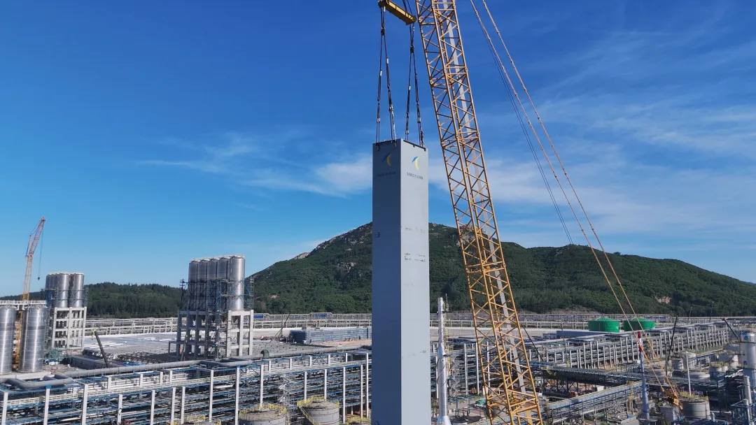 Колд-Бокс для СО в комплексе SABIC Fujian PC&BPA успешно установлен